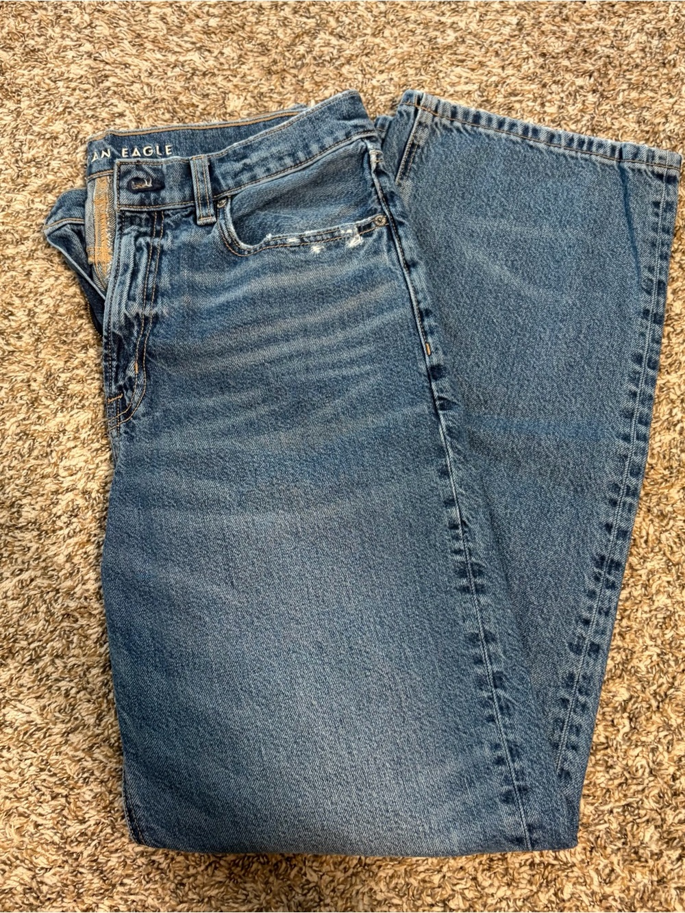 American Eagle Outfitters Low Rise Baggy Jeans